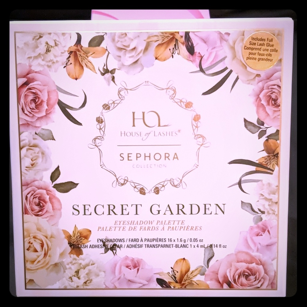 House of lashes & Sephora secret garden